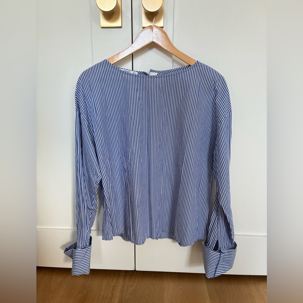 Blue Striped Shirt